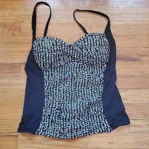 La Blanca Tankini top size 12